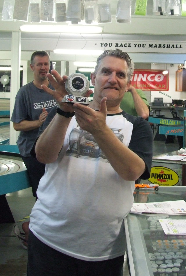 What Can I say?<br />"Softly, Softly, Catchy Monkey!",..lol<br />The Stealth Bomber Himself !!!<br />Dale Andersen,..3rd in F1.<br />Way to Go Dale Well Done,..AGAIN !!,..lol