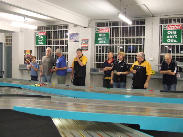 Semi A Line up;<br />Declan, Fox, Rob, James, Charles, Cody, Wayne and Steve