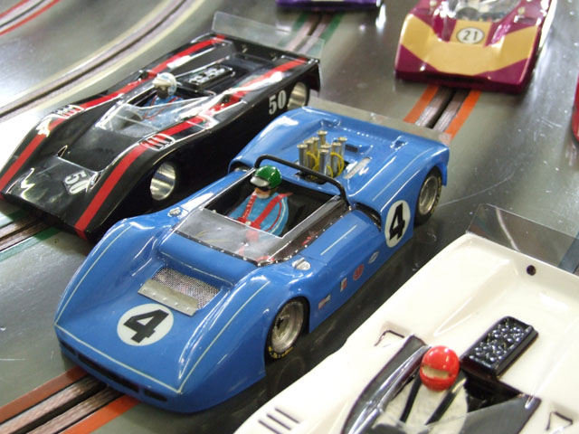 Andrew's Concours Winning SR3,..Very Nice indeed, with "JJ's" car in the Background.