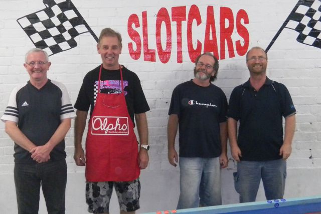 B MAIN - Ray, Gill, Geoff, Stumpy