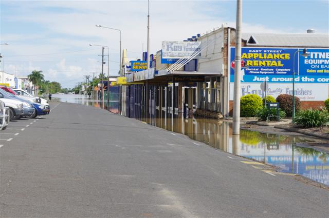 Next block our side of the street