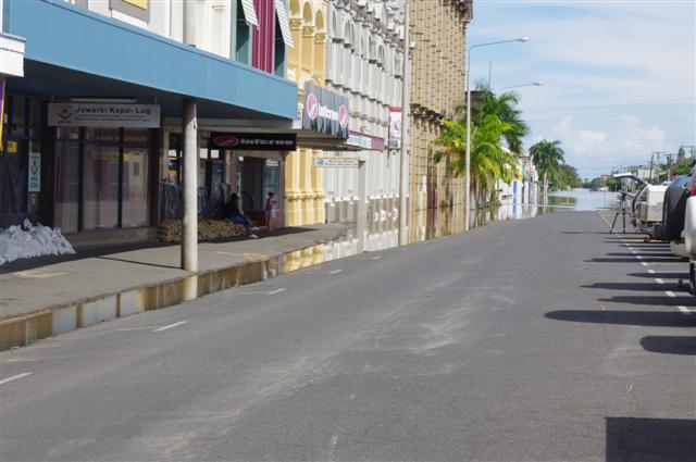 Opposite side of the street to the raceway